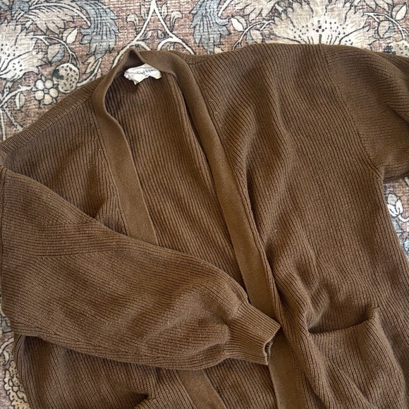 Aritzia Brown Cardigan Sweater - Picture 2 of 3